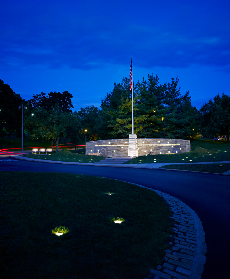 LK-6, Veterans Memorial at Mount Lebanon (Pittsburgh), PA